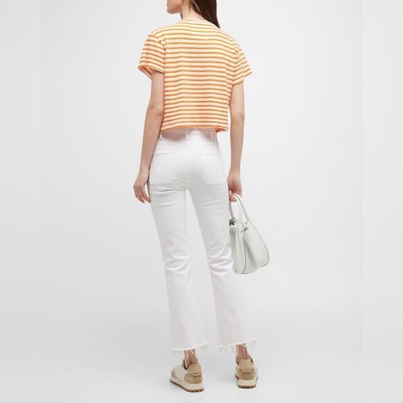 Mother The Rowdy Crop The Fruit T Size Extra Small NWT - Picture 5 of 16